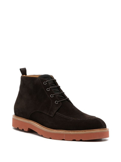 Paul Smith leather suede ankle boots outlook
