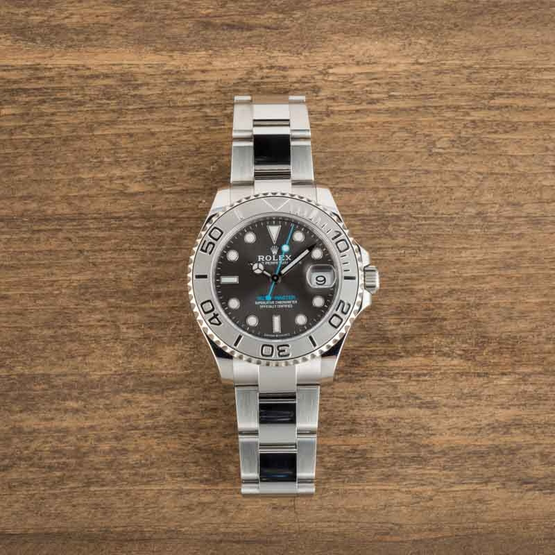 Rolex Yacht-Master 37 ref 268622 Slate Dial - 5