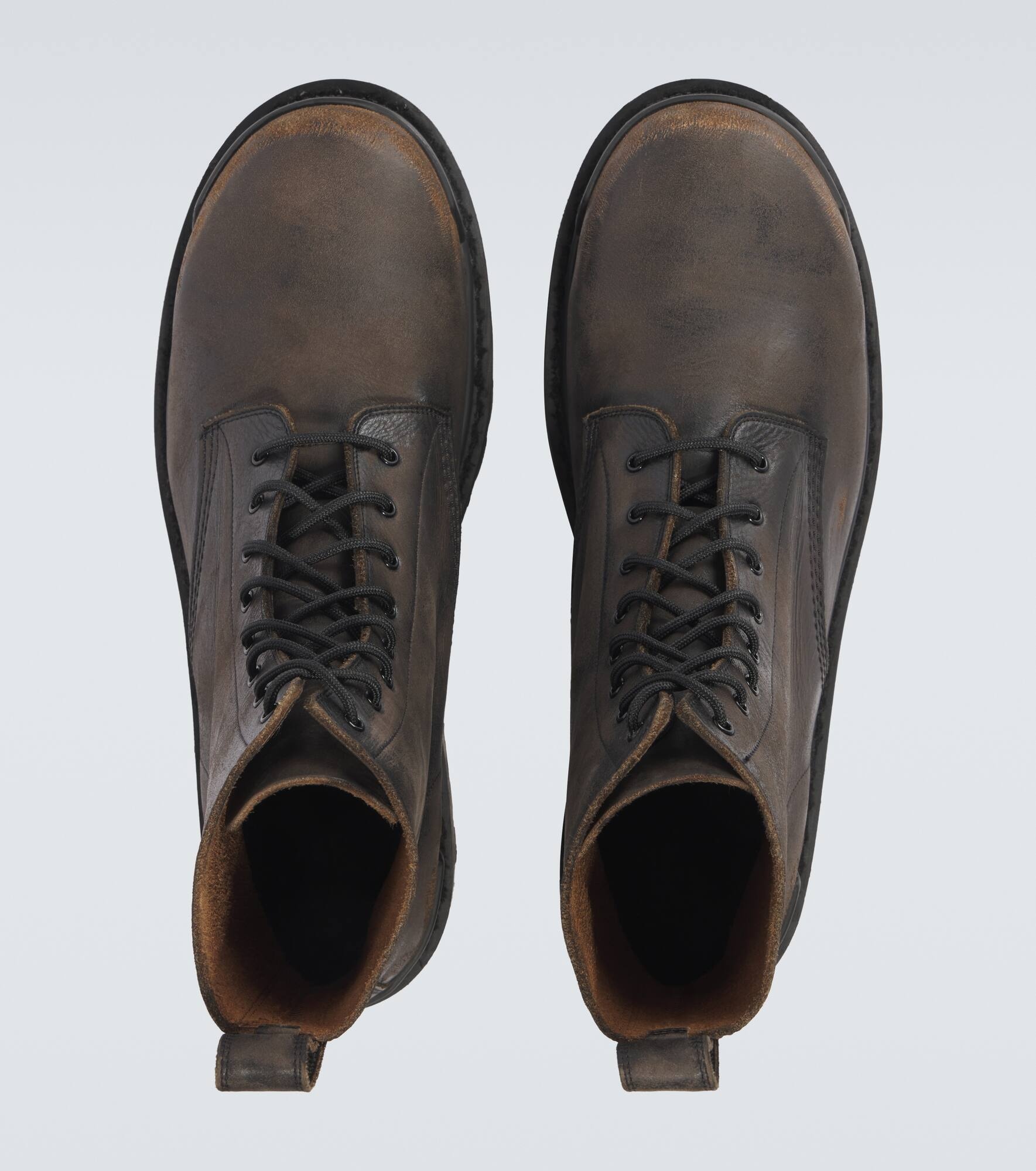 Strike leather boots - 4