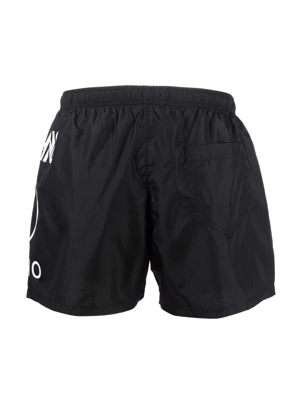 logo print swim shorts - 2