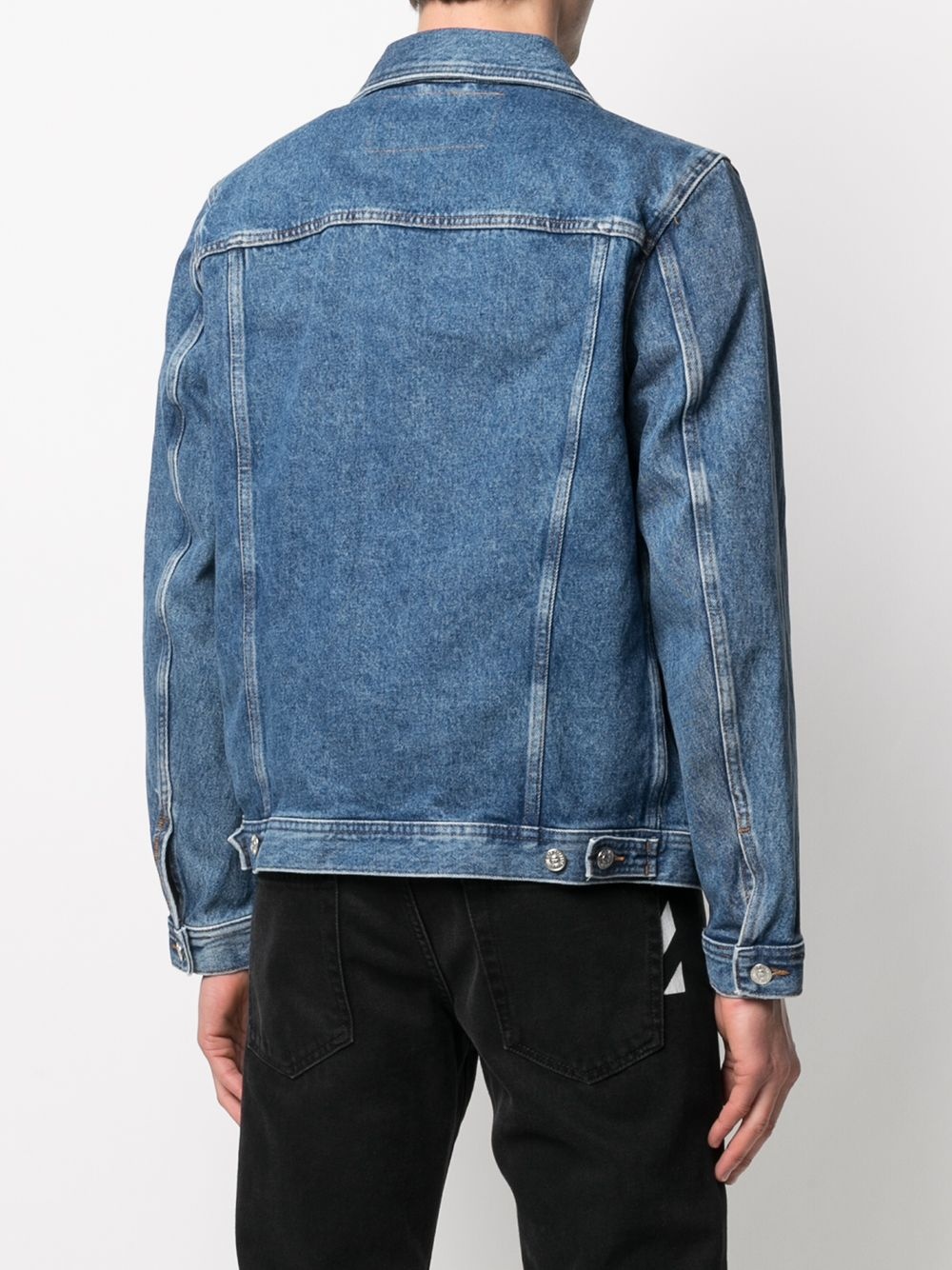 denim trucker jacket - 4