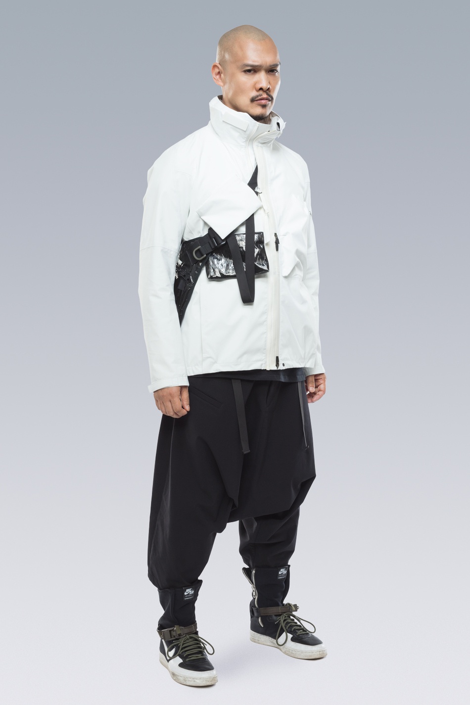 J47TS-GT-WHT 3L Gore-Tex® Pro Tec Sys Interops Jacket White - 46