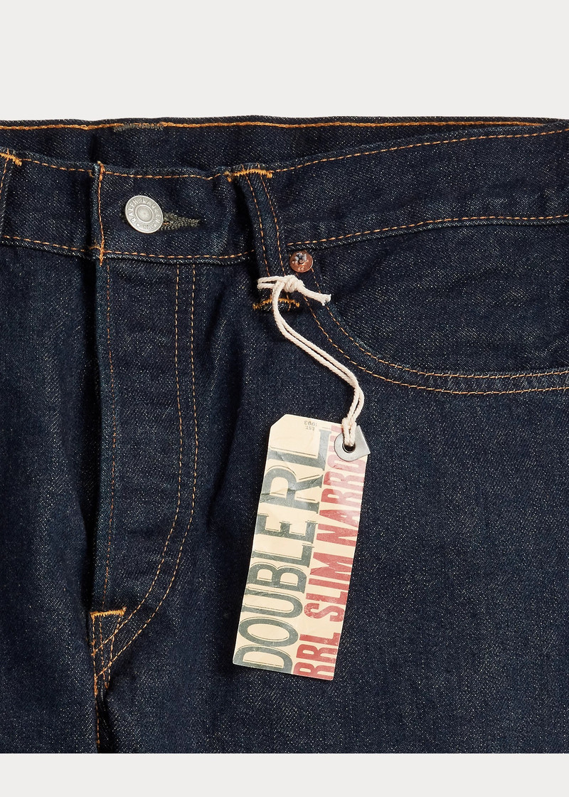Slim Narrow Once-Washed Selvedge Jean 3