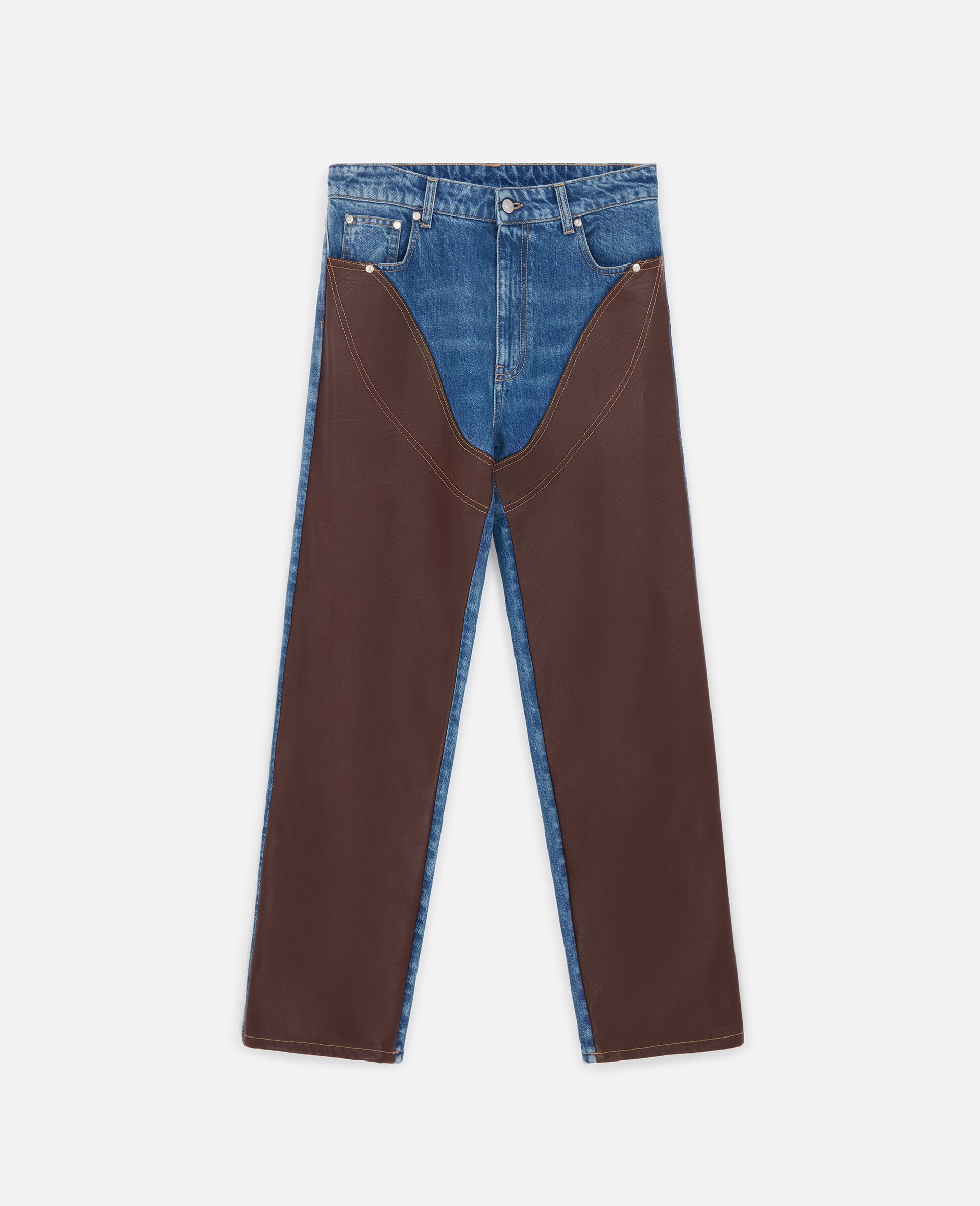 Chaps High-Rise Straight Leg Jeans - 1