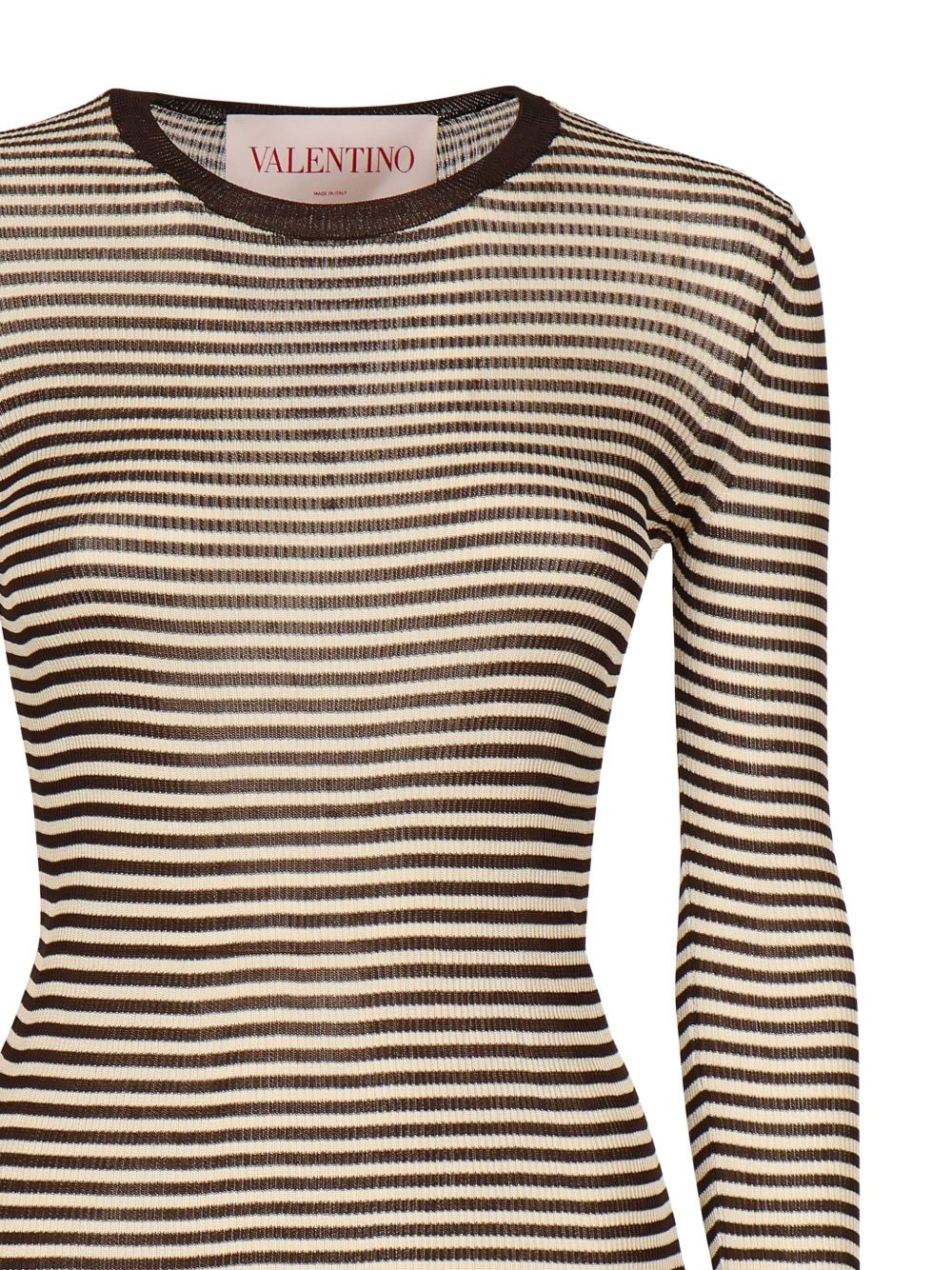 striped-pattern long-sleeve T-shirt - 3