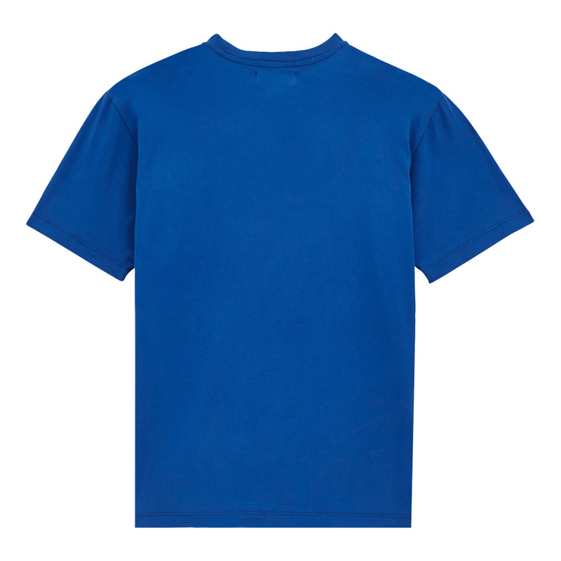 Vilebrequin Men Cotton T-Shirt Vilebrequin Logo Flocked outlook