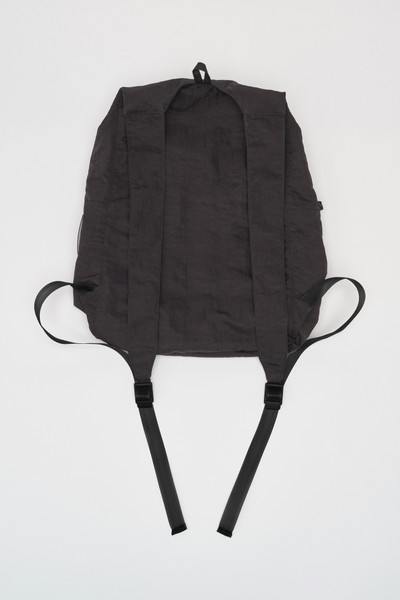 Our Legacy Slim Backpack Black Dense Liquid Nylon | Our Legacy outlook