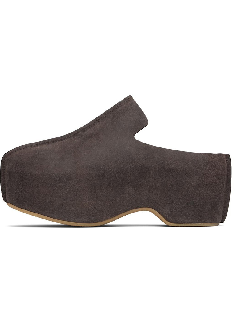 JW Anderson Brown Platform Clogs outlook