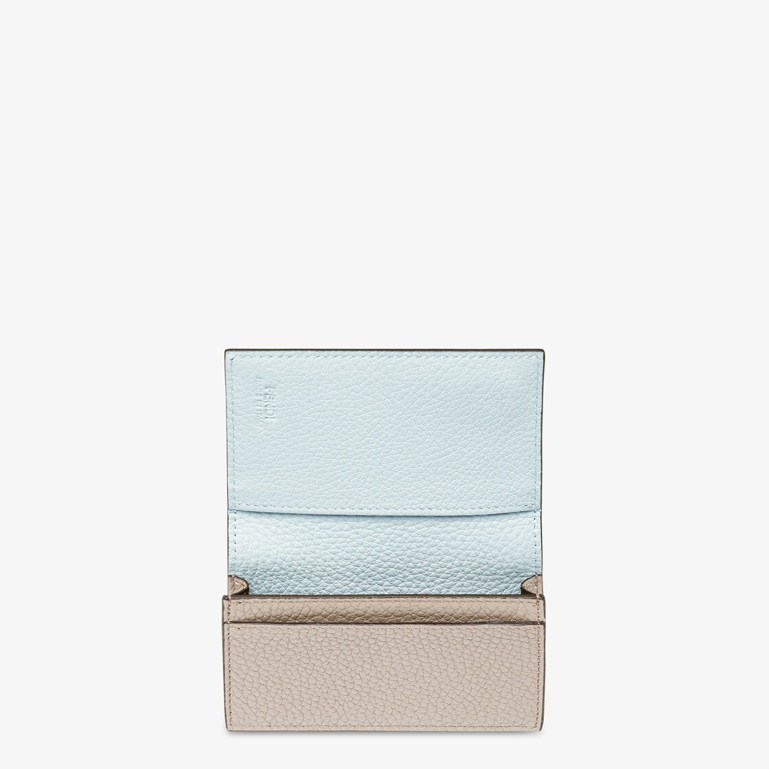 Two-tone leather card holder - 3