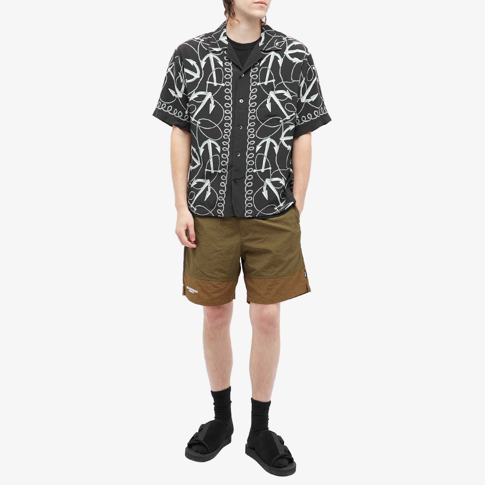 NEIGHBORHOOD Neighborhood Anchor Hawaiian Shirt