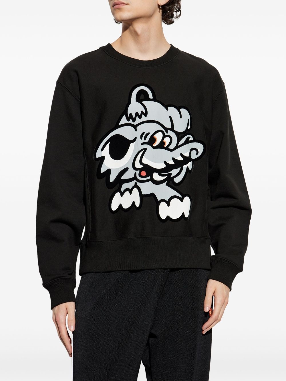 printed sweatshirt - 3