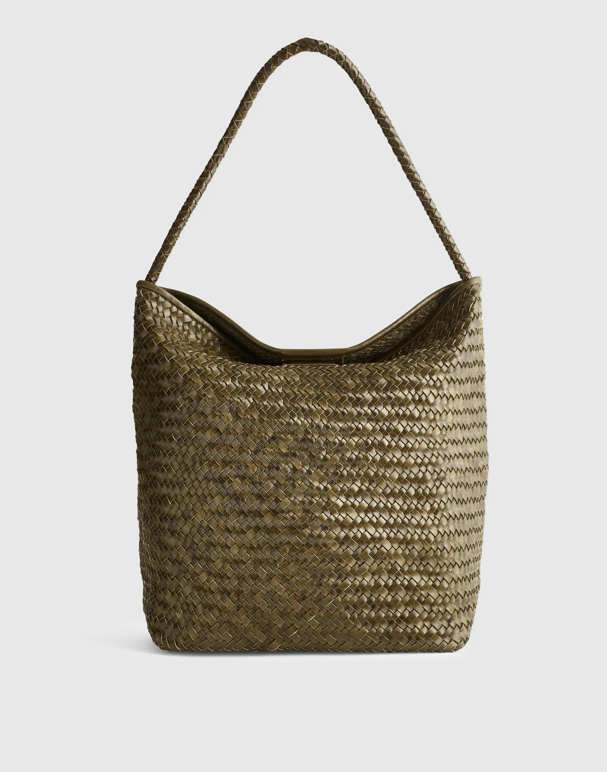 The Signature Woven Bucket Bag - 1