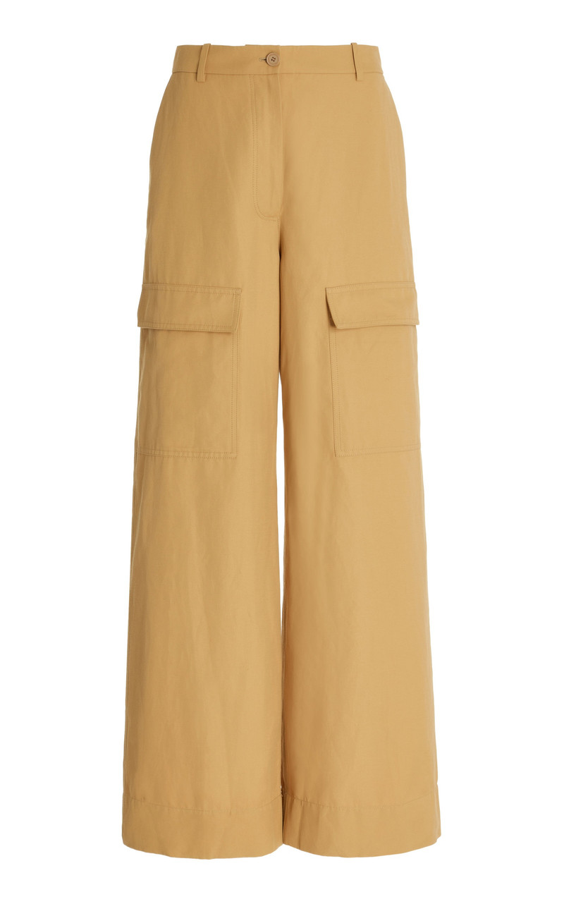 Twill Wide-Leg Pants neutral 1