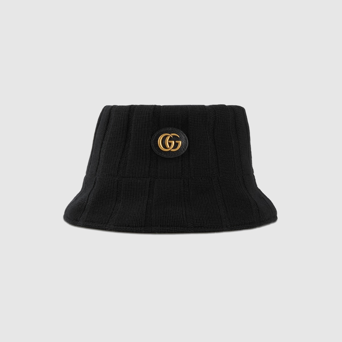 Wool hat with Double G - 2