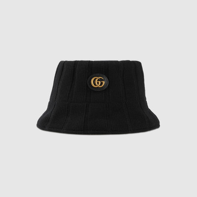 GUCCI Wool hat with Double G outlook