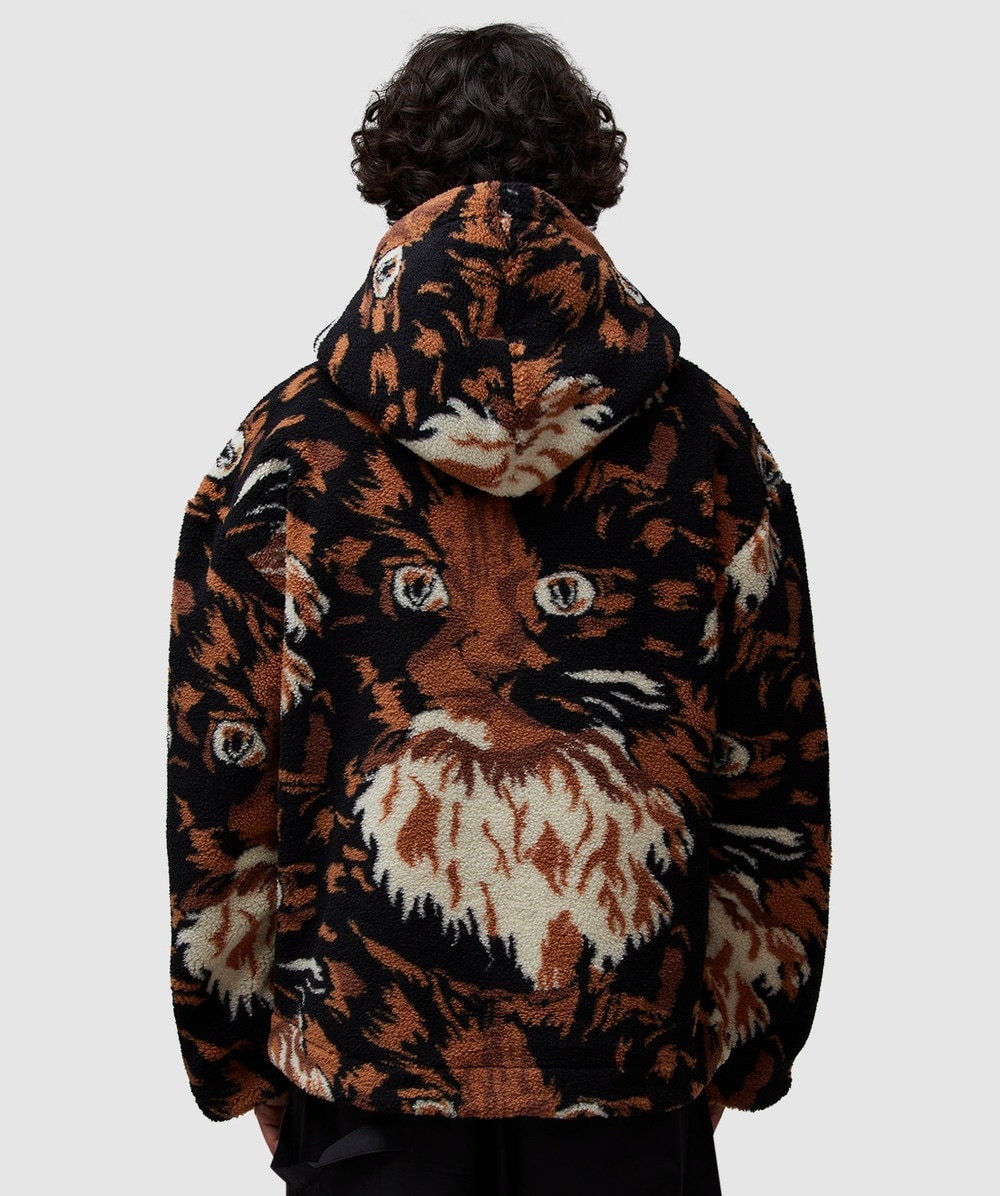 Fleece hooded jacket - 3