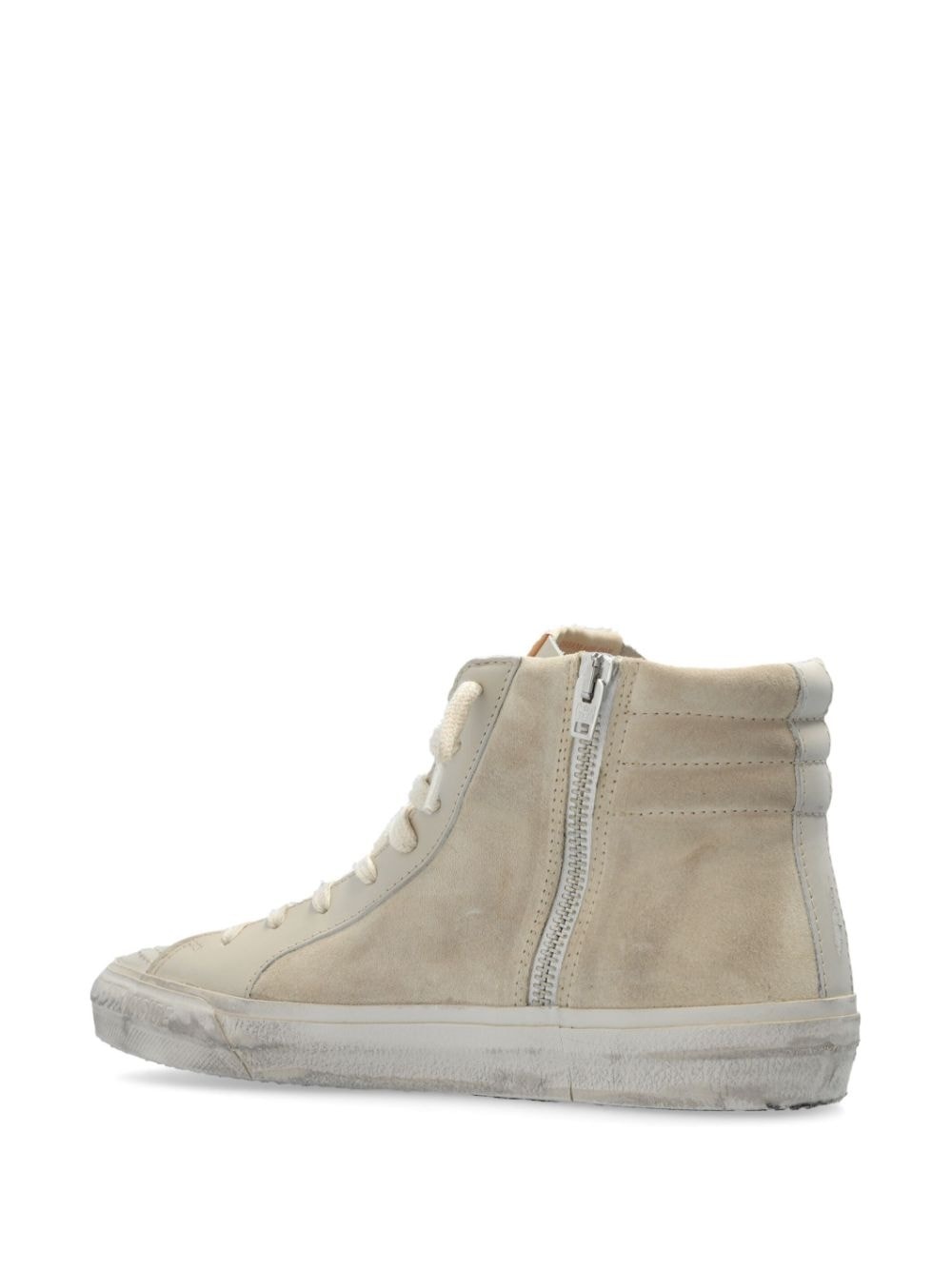 Slide high-top suede sneakers - 3