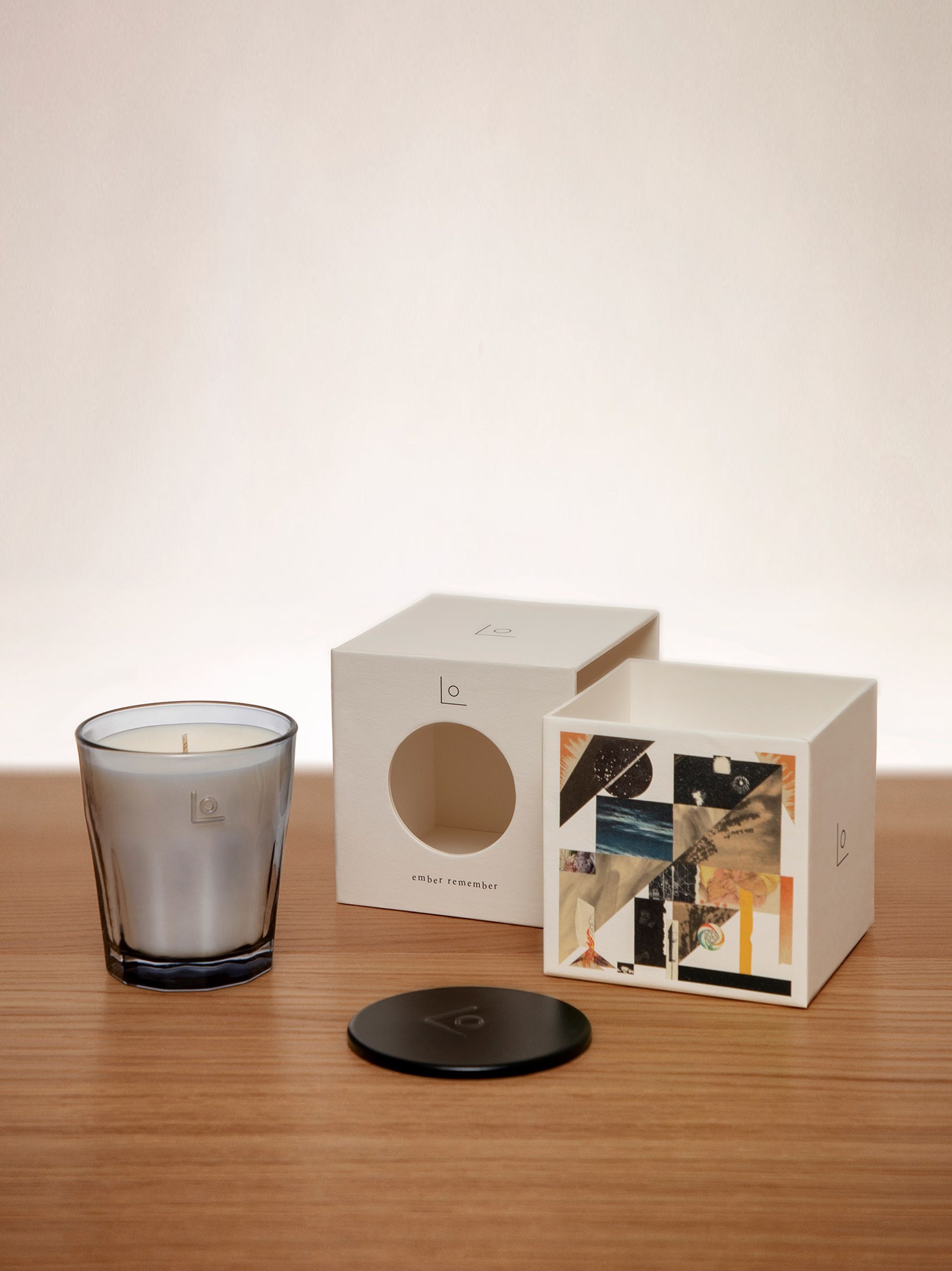 LO STUDIO EMBER REMEMBER SCENTED CANDLE - 2