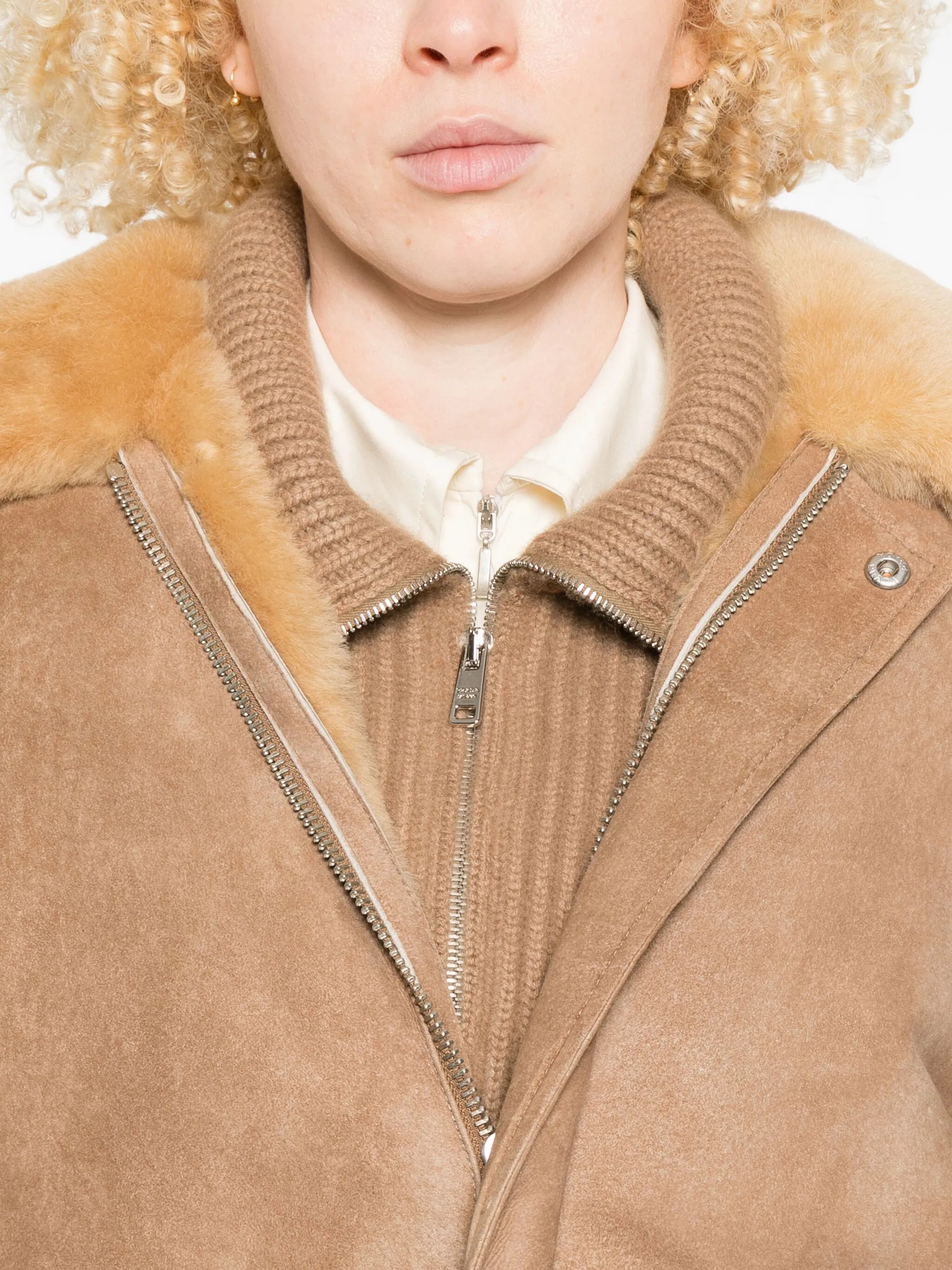 Prada Suede Bomber Jacket - 4