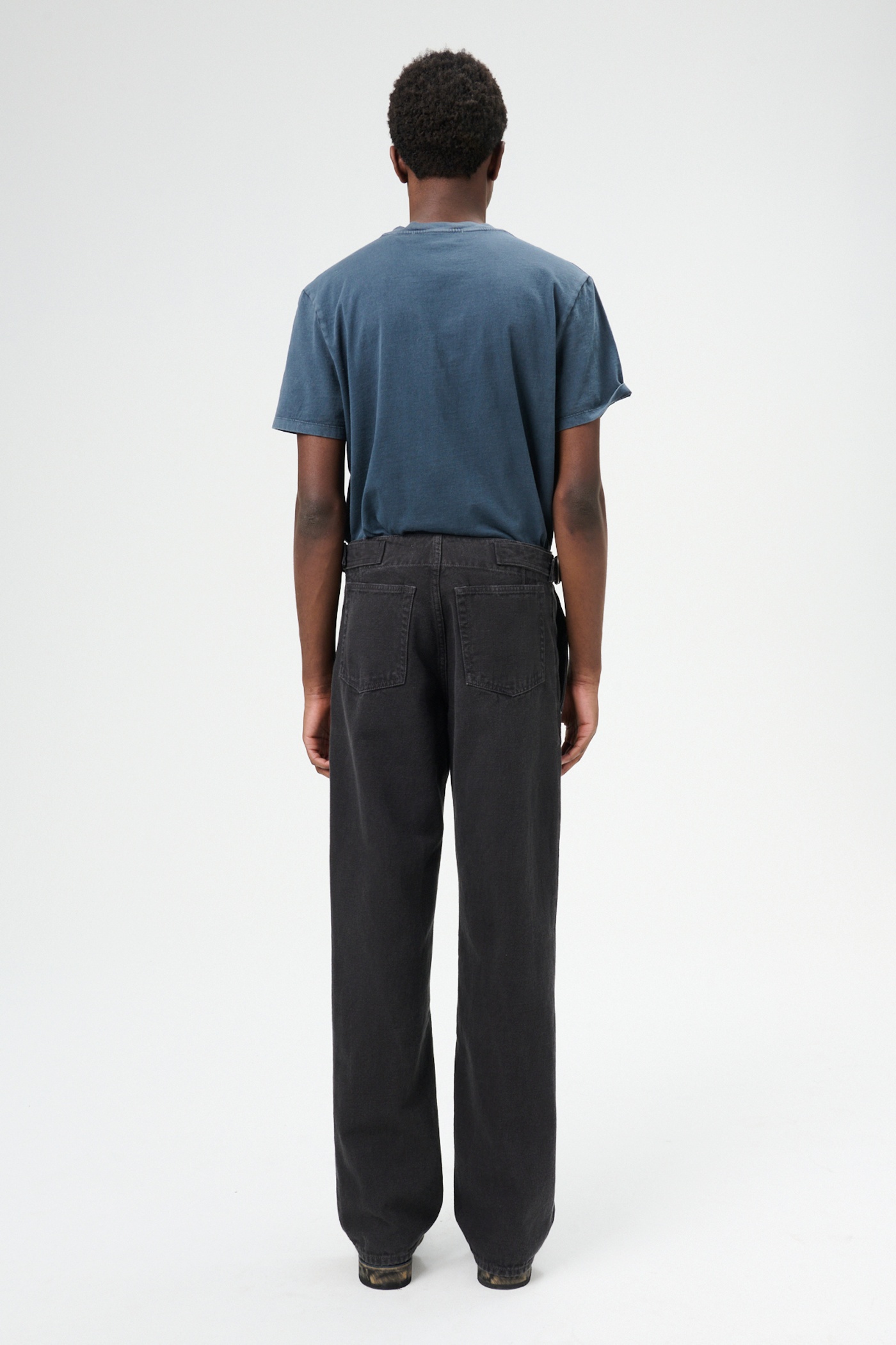 Trucker Trouser Ash Black Reborn Canvas - 4