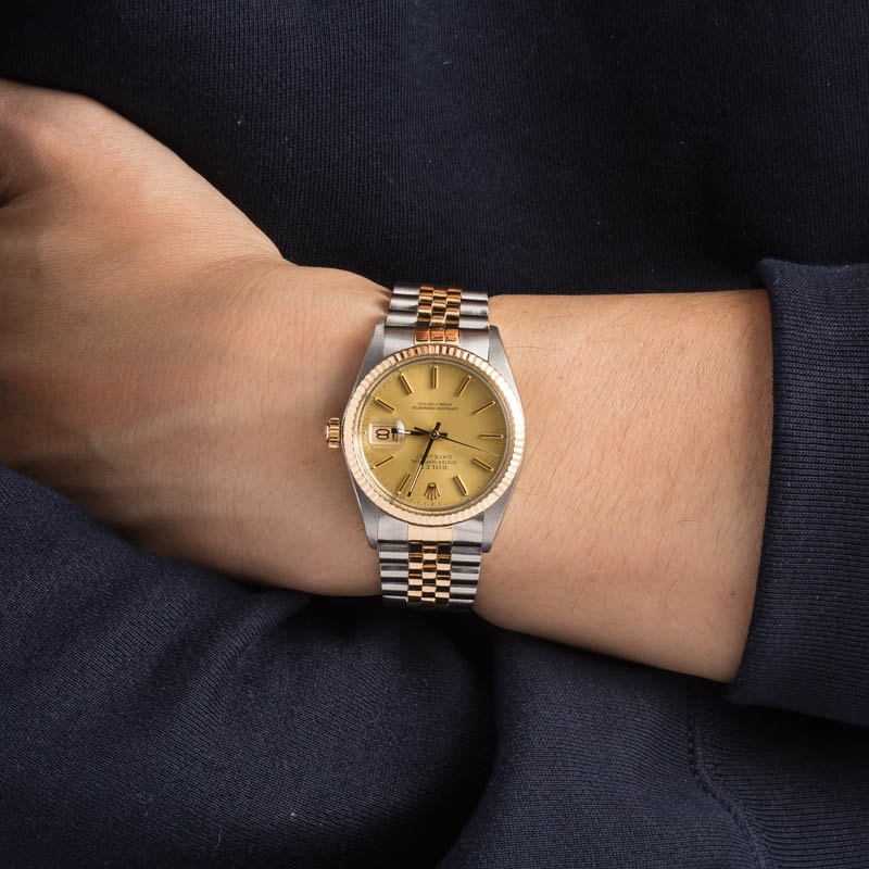 Rolex Datejust 16013 Two Tone Watch - 5