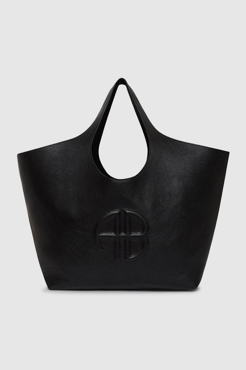 Lili Tote - Black Pebbled 1
