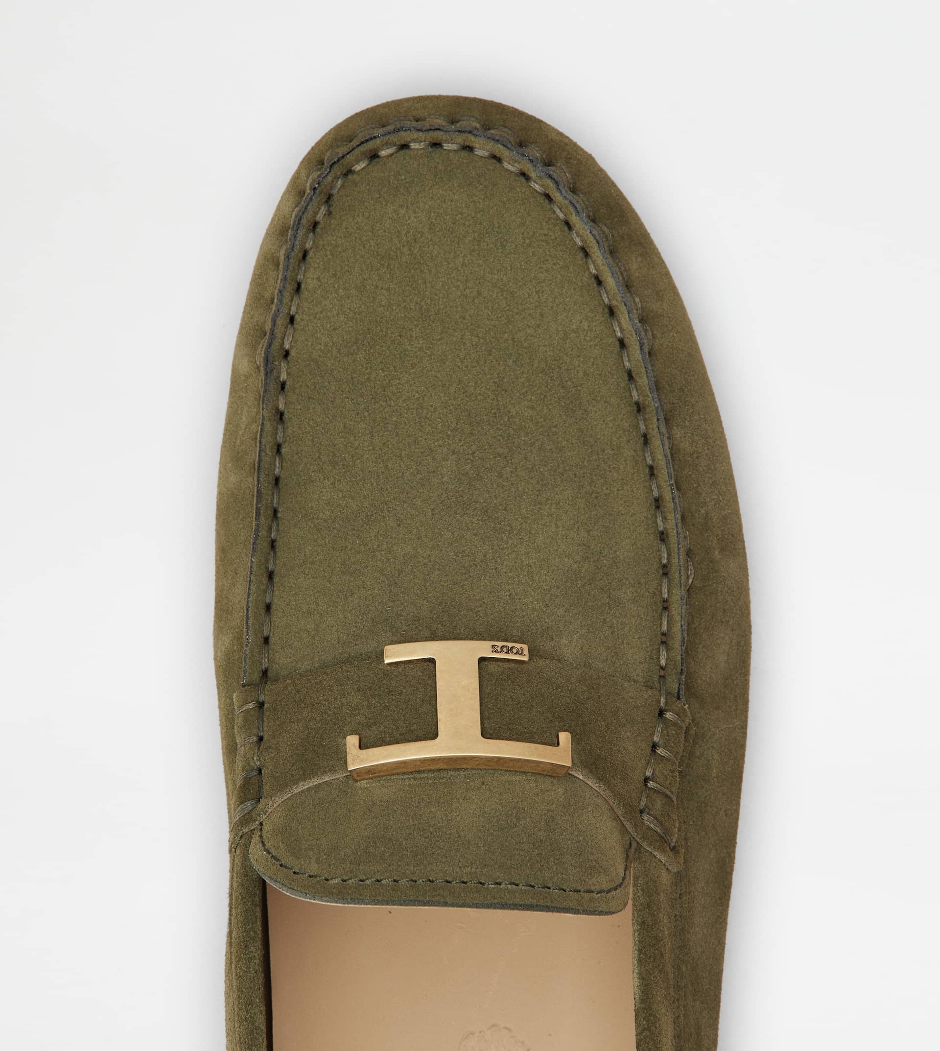 T TIMELESS GOMMINO BUBBLE IN SUEDE - GREEN, GREY - 5