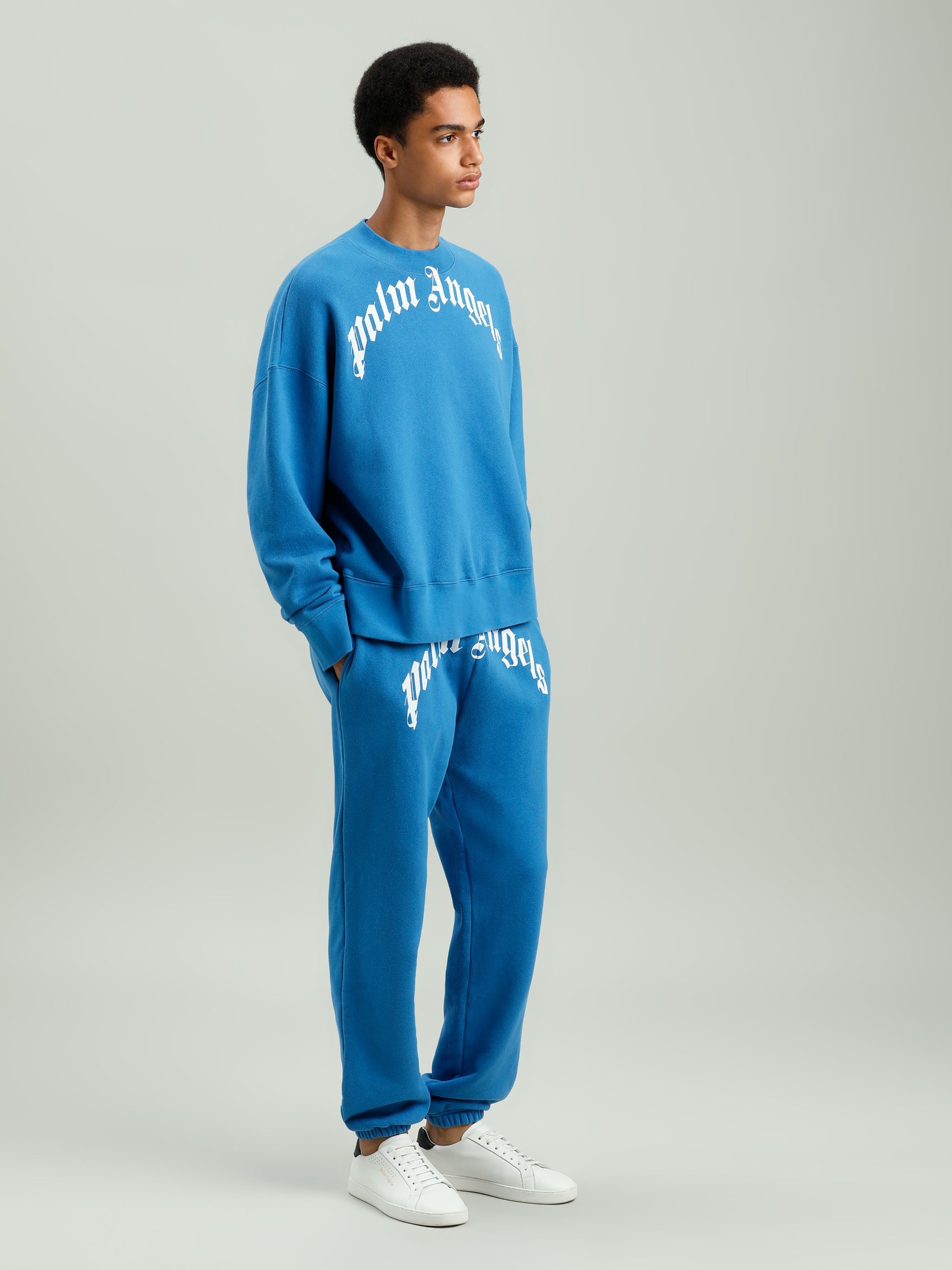 CURVED LOGO SWEATPANTS - 2