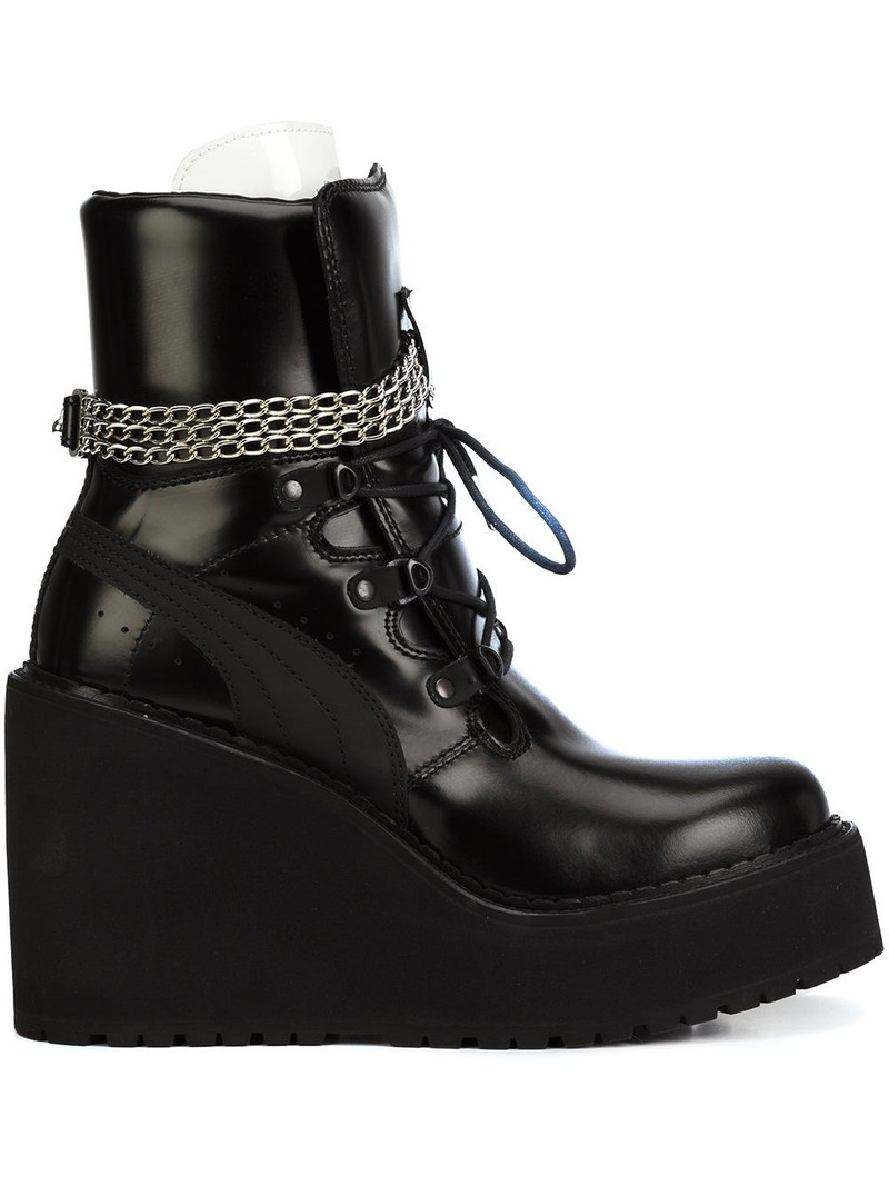 PUMA wedged boots outlook