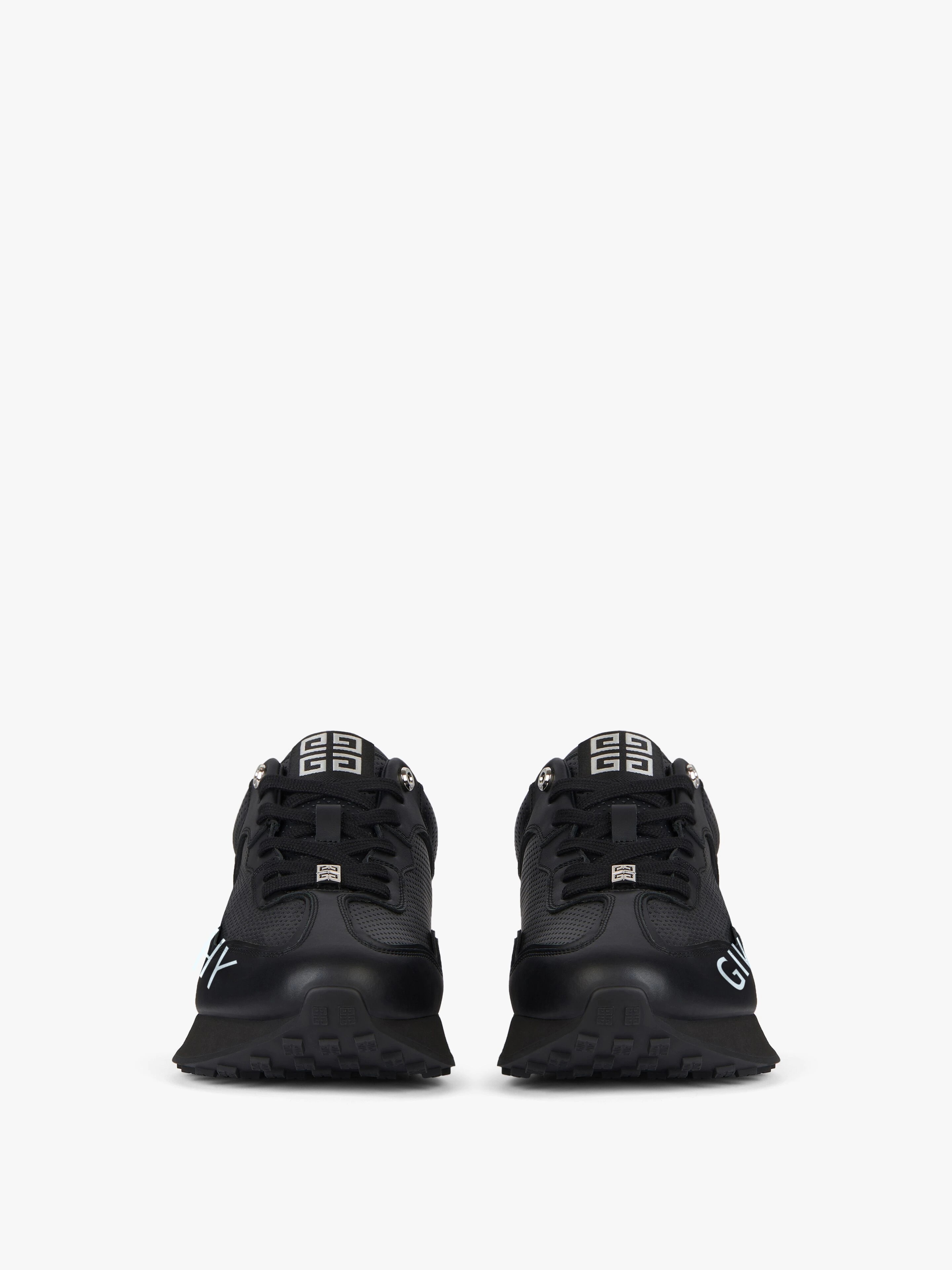 GIV RUNNER SNEAKERS IN PERFORATED LEATHER - 2