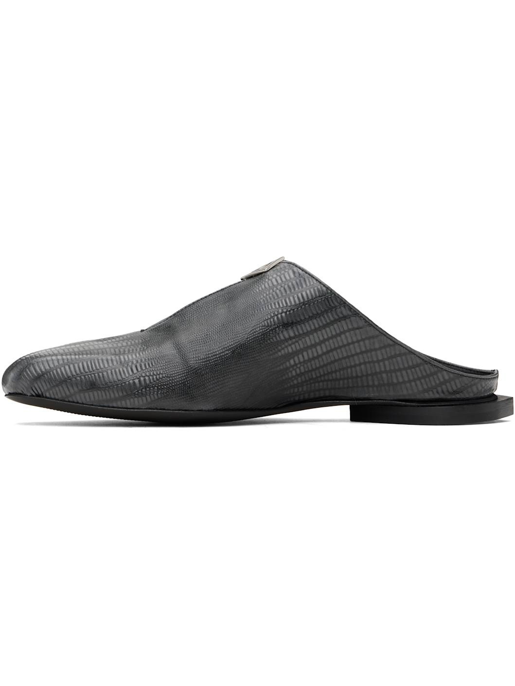 Gray Jamal Slit Slippers - 3