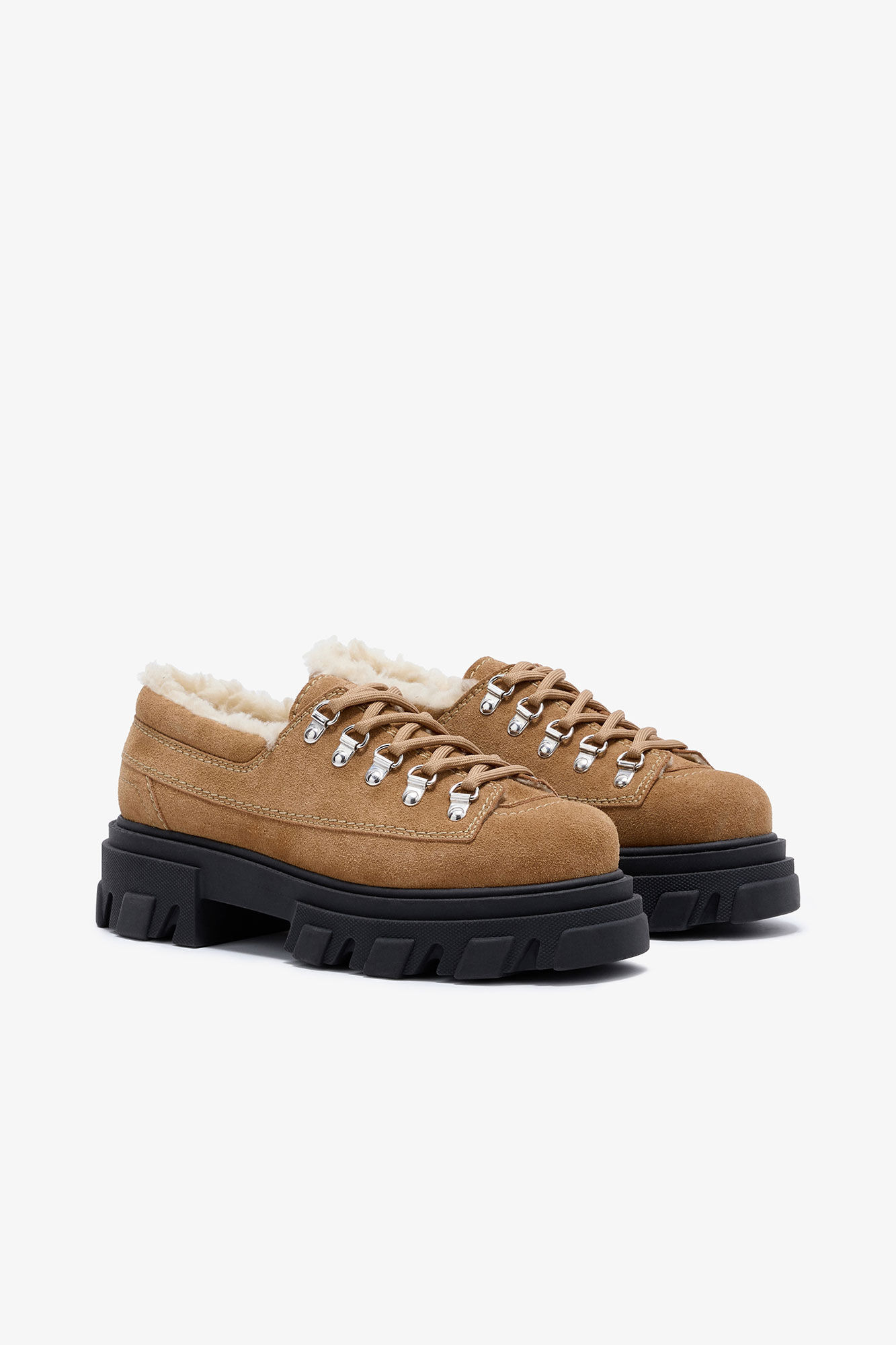 CLEATED DERBIES IN BROWN - 2