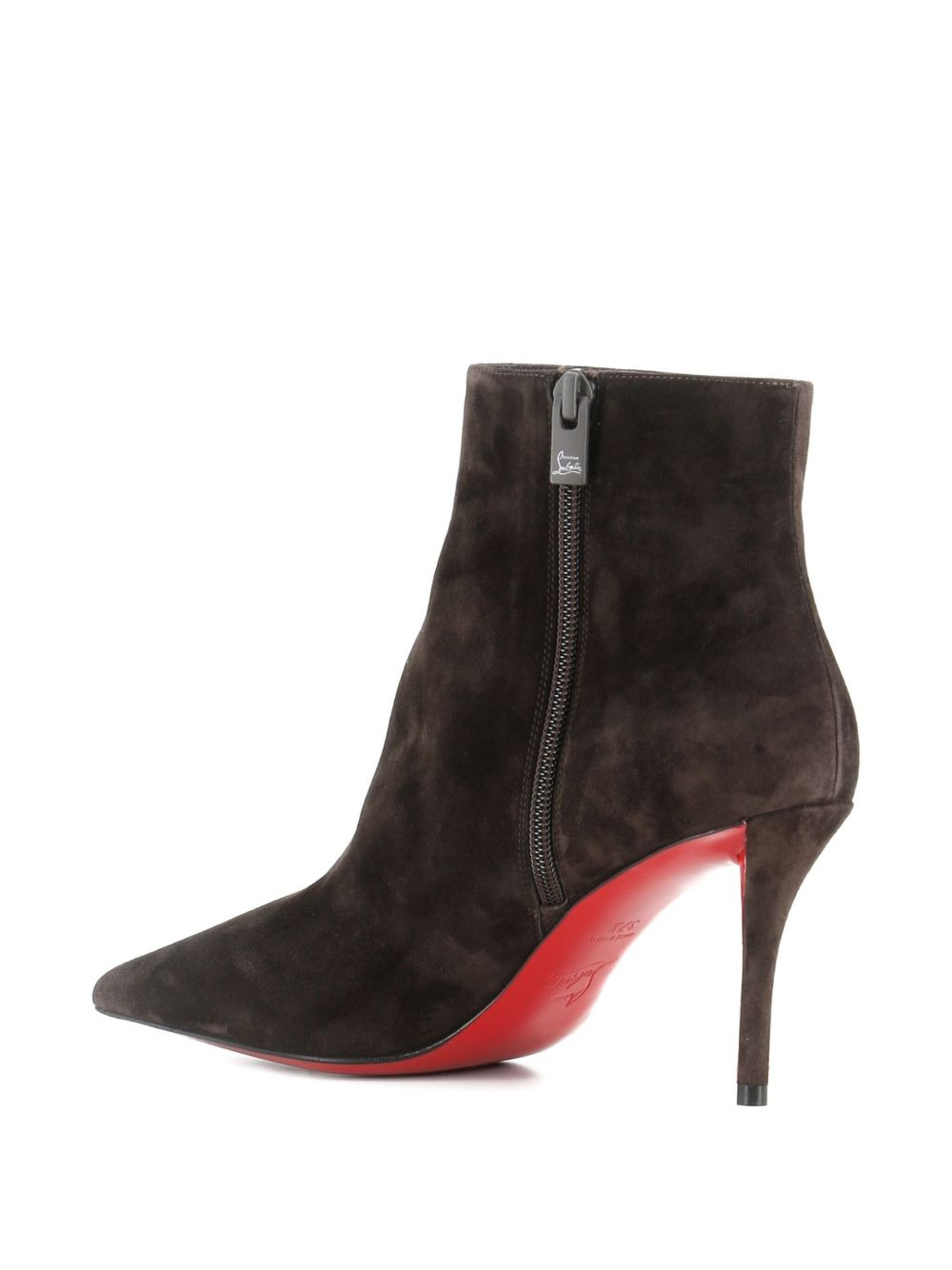 80mm Miss Z Booty suede ankle boots - 5
