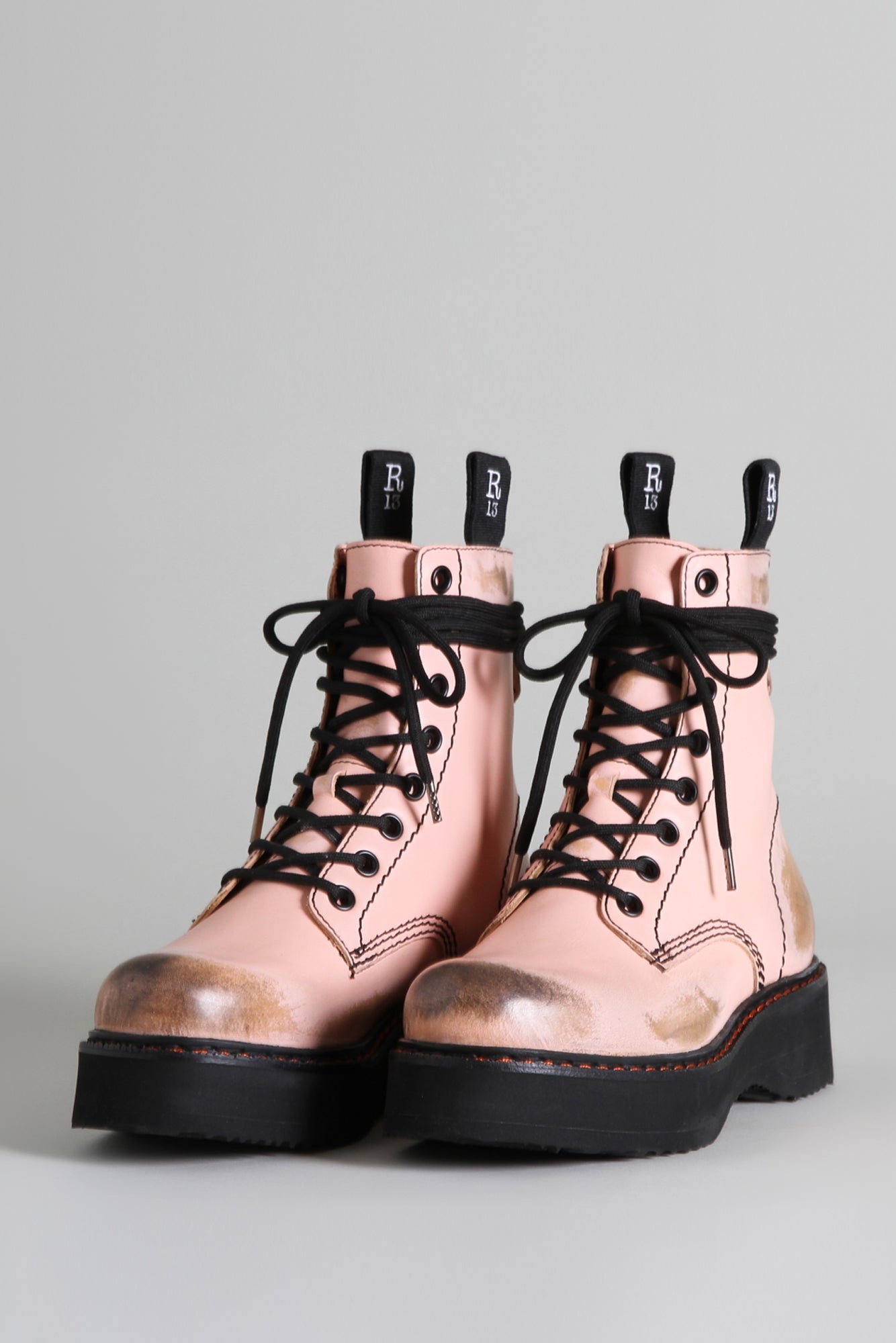 SINGLE STACK BOOT - PINK - 1