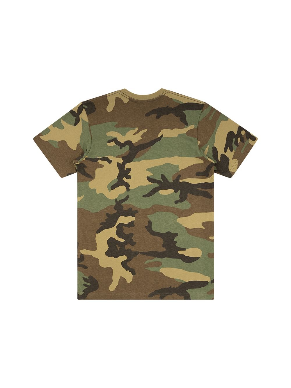 logo camouflage print T-shirt - 2