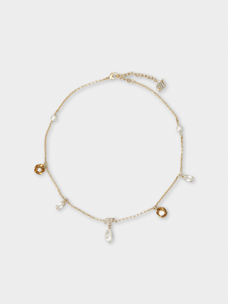 Rose Pearls Necklace 1