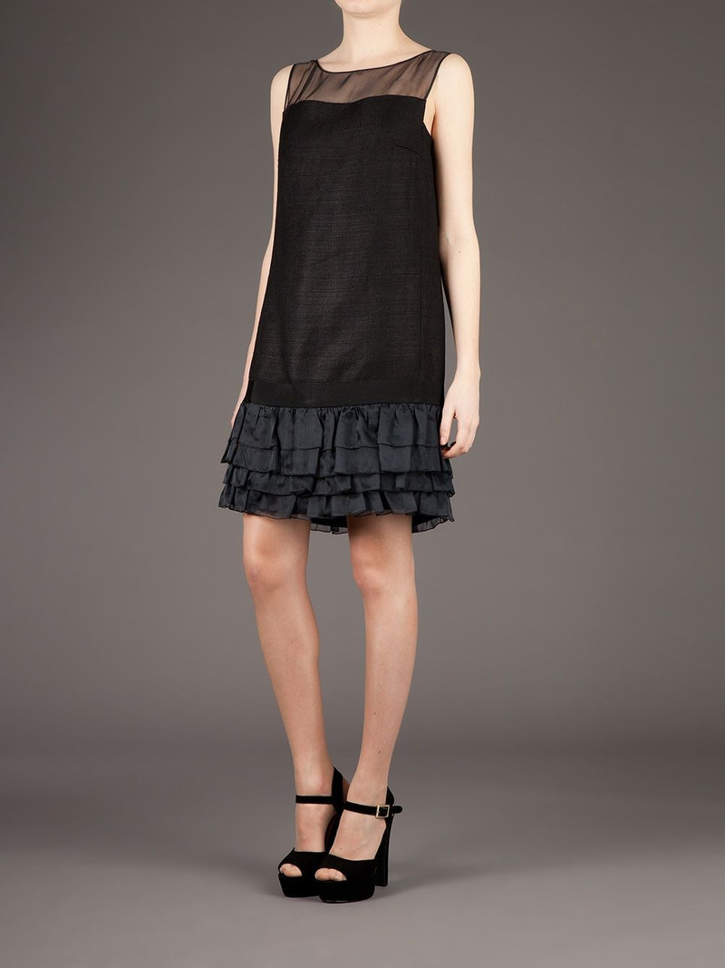 ruffle hem dress 3