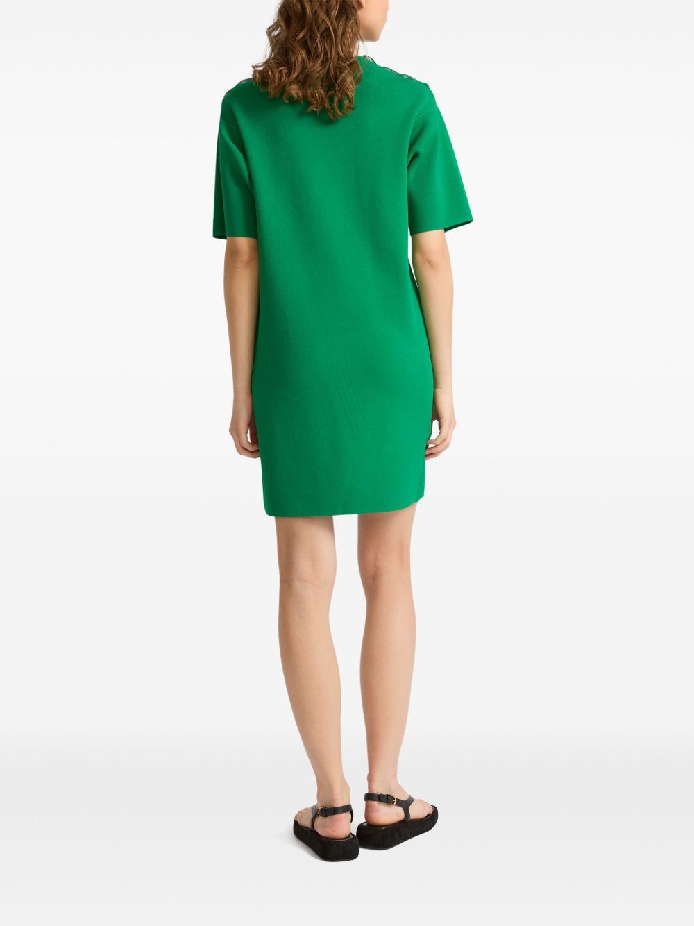 knitted T-shirt dress - 3