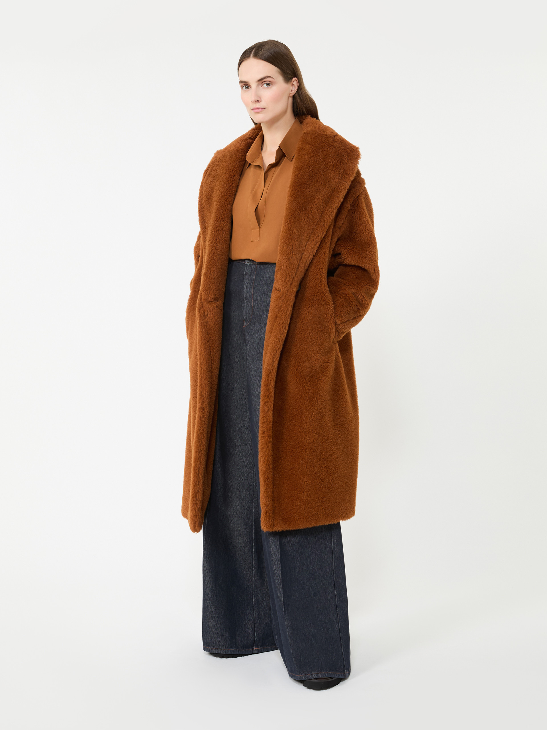 TEDGIRL Teddy Bear Icon Coat in alpaca and wool - 2