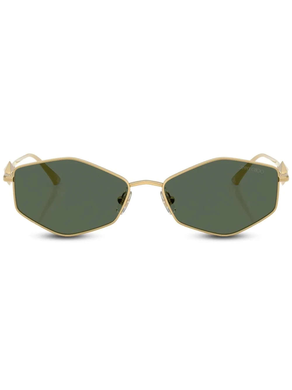 logo-engraved sunglasses - 1