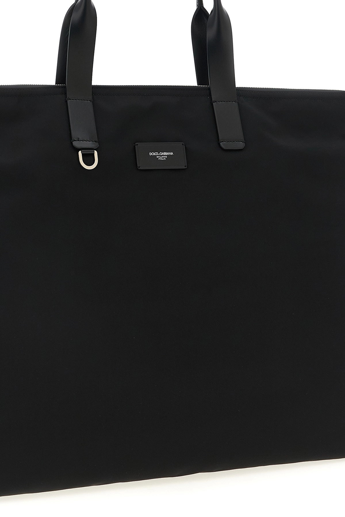 Big logo patch shopping bag - 3