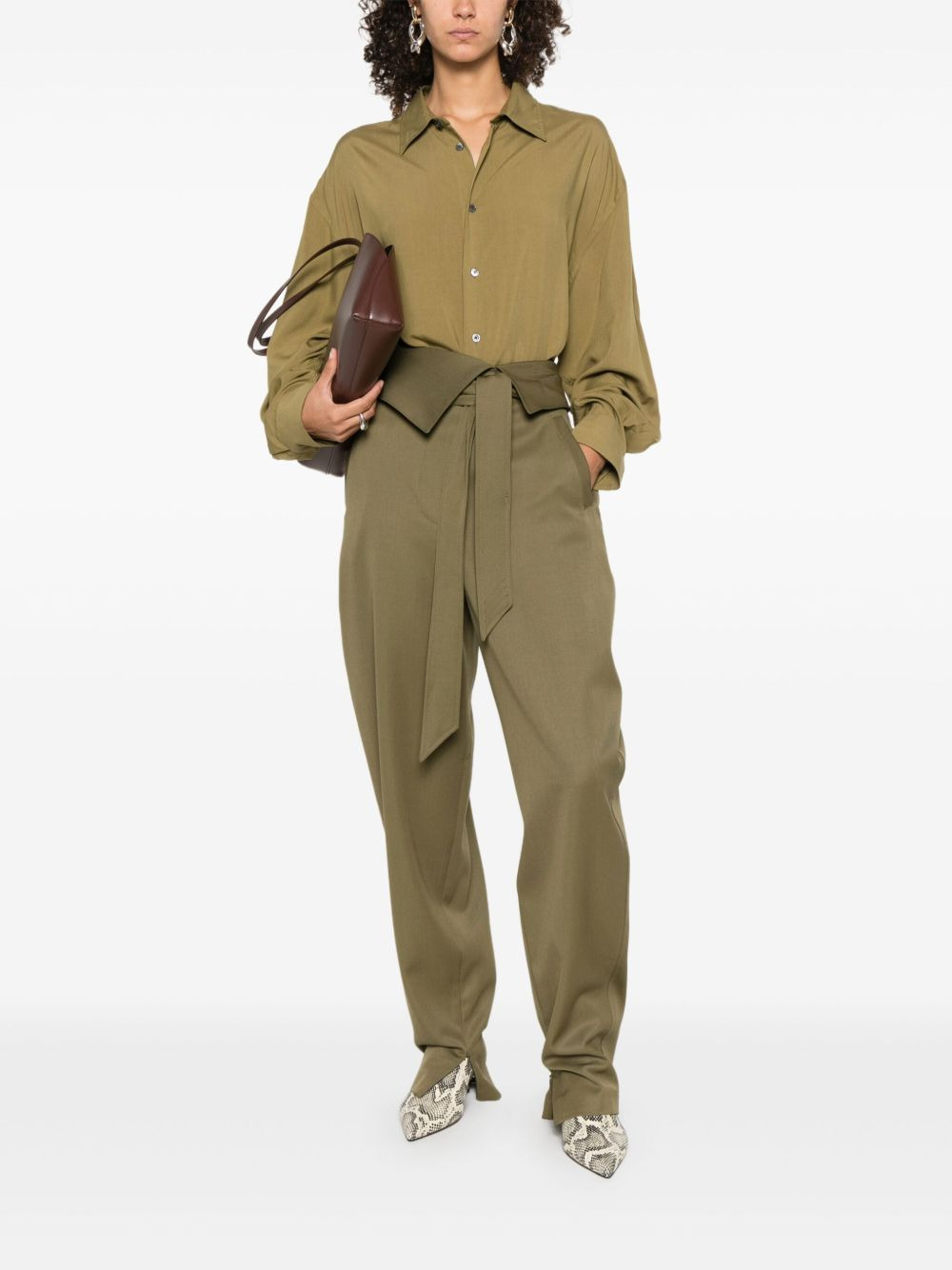 long-sleeve button-up shirt - 3