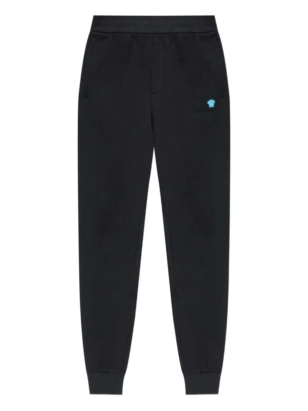 cotton embroidered-logo sweatpants - 1