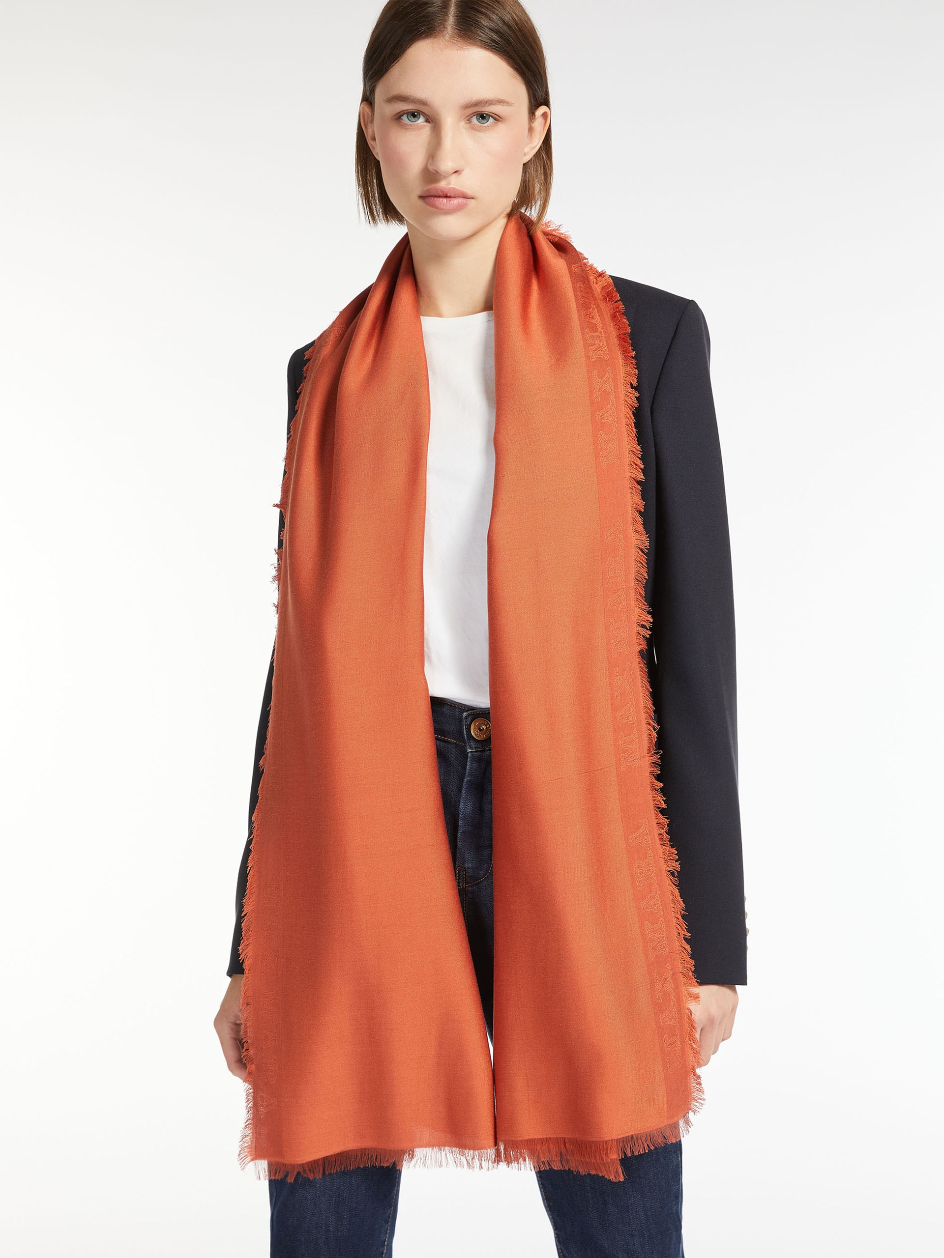 WALES Silk-blend stole - 4