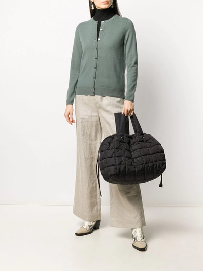 Aspesi quilted slouchy tote bag outlook