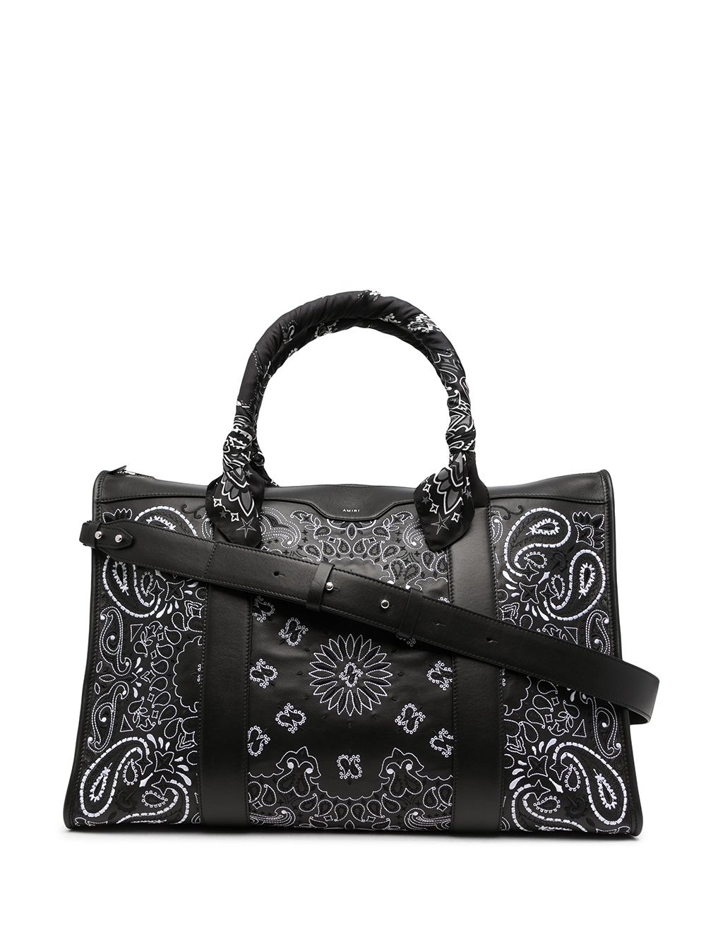 paisley-print tote bag - 1