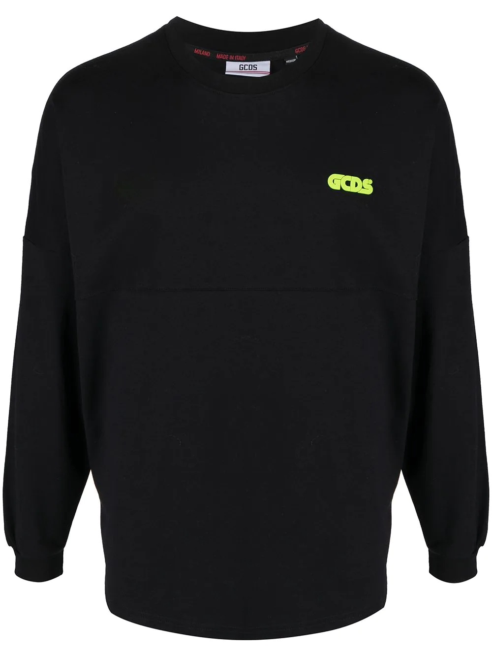 logo-print long-sleeved t-shirt - 1