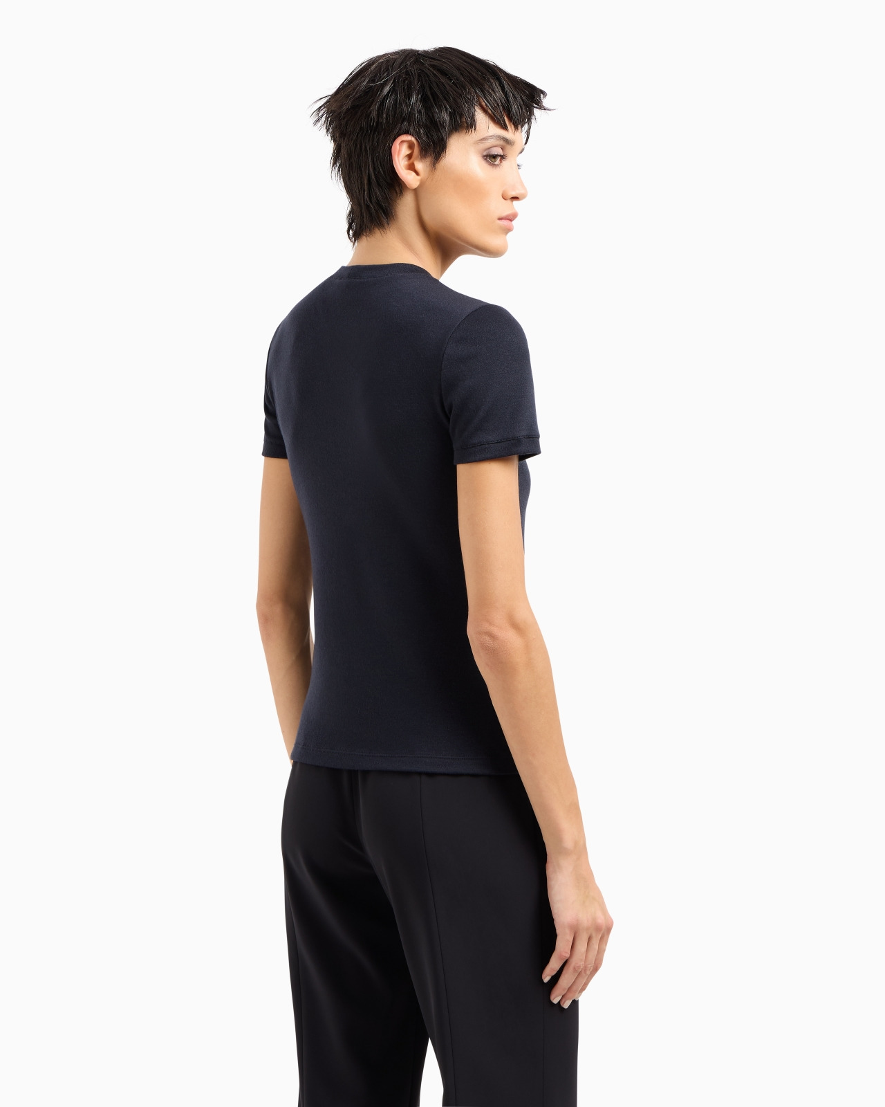 Pure cashmere T-shirt - 3