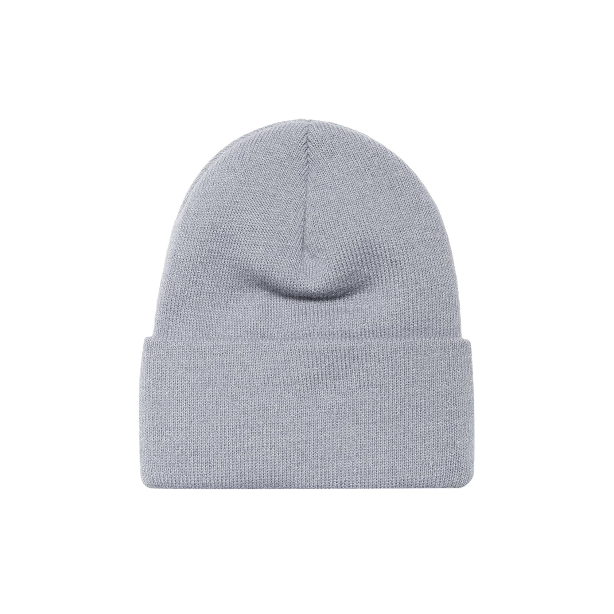 Stussy Stock Cuff Beanie 'Grey Heather' - 2