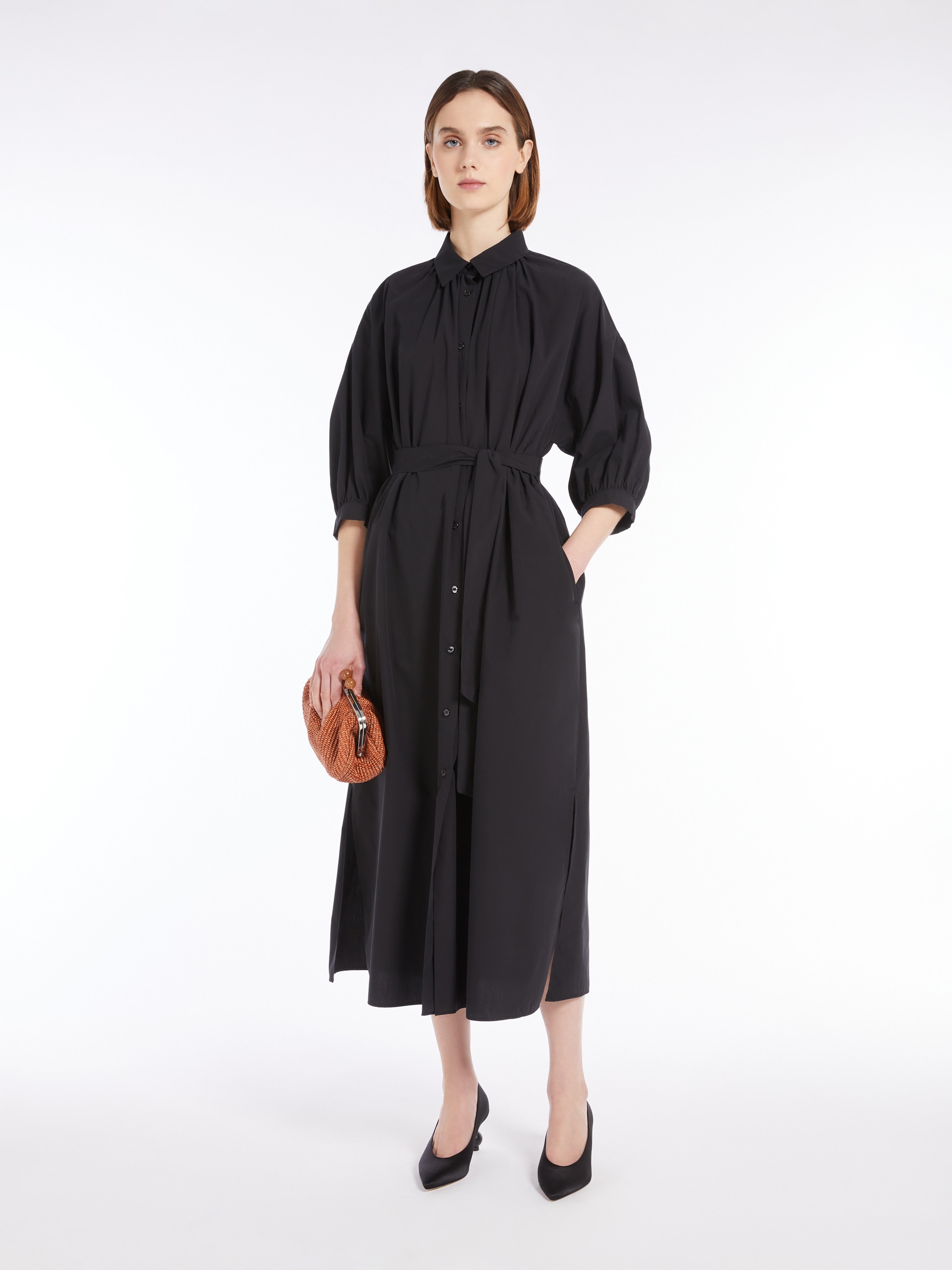CATONE Cotton canvas shirt dress - 2